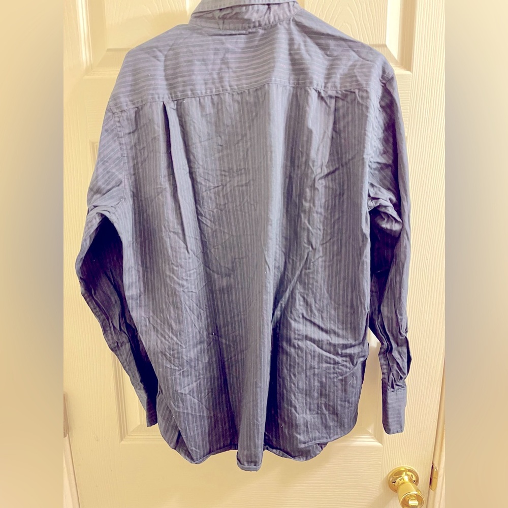 Embellished pinstriped button down - Picture 2 of 3